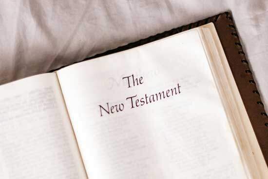 A Bible open to the New Testament, the part of the Bible that shows the expression of spiritual gifts in the early church