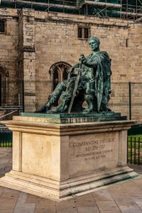 Statue of Constantine the Great as we discuss how Sabbath was changed to Sunday by the Catholic Church during the 4th century