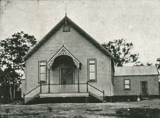  A photograph of the original Avondale Adventist Church.