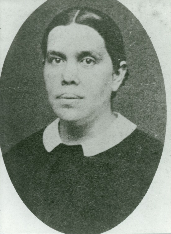 A photograph of Ellen Harmon.