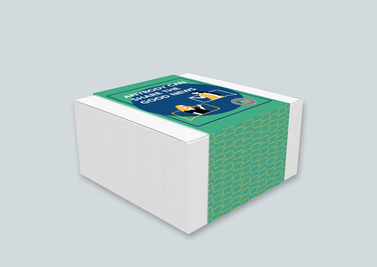 The Ask a Friend starter kit box