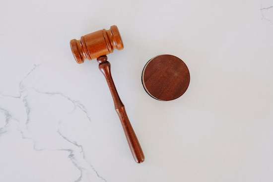 A gavel of judgment